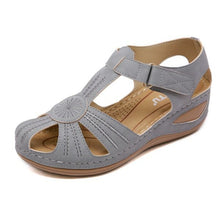 Load image into Gallery viewer, Woman Shoes Retro Sandals Med Suit Female Beige Anti Skid Clogs