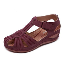Load image into Gallery viewer, Woman Shoes Retro Sandals Med Suit Female Beige Anti Skid Clogs