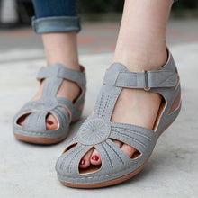 Load image into Gallery viewer, Woman Shoes Retro Sandals Med Suit Female Beige Anti Skid Clogs