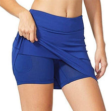 Load image into Gallery viewer, Women 2 In 1 With Pocket Tennis Skorts Athletic Sports Running Pencil - Sophornlilly