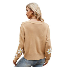 Load image into Gallery viewer, Knitted Cardigans Sweater Fashion Casual Loose V