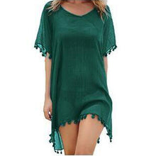 Load image into Gallery viewer, Women Beach Cover Up Lace Hollow Crochet Swimsuit Beach Dress Women