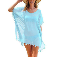 Load image into Gallery viewer, Women Beach Cover Up Lace Hollow Crochet Swimsuit Beach Dress Women