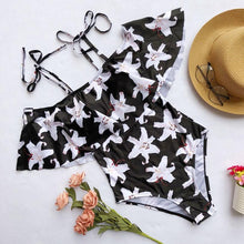 Load image into Gallery viewer, Women Bikini Set Swimwear Push-Up Padded Print