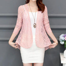 Load image into Gallery viewer, Women Blous Summer Kimono Tops Fashion Woman Blouses White Lace Blouse - Sophornlilly