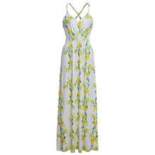 Load image into Gallery viewer, Women Boho Floral Print Sundress Maxi Beach Evening Elegant Summer - Sophornlilly
