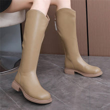 Load image into Gallery viewer, Women Boots Over Knee Winter Footwear Shoes Round Toe  Luxury Designer