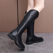 Load image into Gallery viewer, Women Boots Over Knee Winter Footwear Shoes Round Toe  Luxury Designer