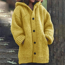 Load image into Gallery viewer, Women Cardigans Sweater Coat Warm Jacket Loose Wool Knitted Coat