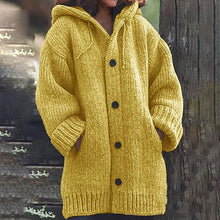 Load image into Gallery viewer, Women Cardigans Sweater Coat Warm Jacket Loose Wool Knitted Coat