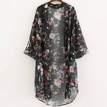 Load image into Gallery viewer, Women Casual Vintage Kimono Cardigan Ladies Summer Long Crochet