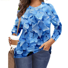 Load image into Gallery viewer, Women Clothing Beauty Floral 3D Printed T Shirt