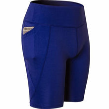 Load image into Gallery viewer, Women Cycling Tights Skinny Yoga Shorts Fitness Gym Athletic Workout - Sophornlilly