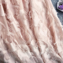 Load image into Gallery viewer, Women Elegant Party Feather Long White Skirts New Fashion High