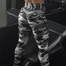 Load image into Gallery viewer, Women Fashion Camouflage Printing Elasticity Leggings Camouflage
