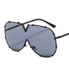 Load image into Gallery viewer, Fashion Luxury Vintage Big Frame Uv400 Sunglasses
