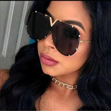 Load image into Gallery viewer, Fashion Luxury Vintage Big Frame Uv400 Sunglasses