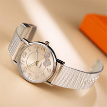 Load image into Gallery viewer, Women Fashion Quartz Alloy Watch New Ladies Simple Mesh Belt Watches - Sophornlilly