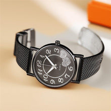 Load image into Gallery viewer, Women Fashion Quartz Alloy Watch New Ladies Simple Mesh Belt Watches - Sophornlilly