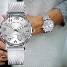 Load image into Gallery viewer, Women Fashion Quartz Alloy Watch New Ladies Simple Mesh Belt Watches - Sophornlilly