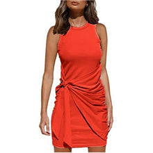 Load image into Gallery viewer, Women Fashion Sleeveless Ruched Drawstring Summer Casual Office - Sophornlilly