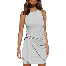 Load image into Gallery viewer, Women Fashion Sleeveless Ruched Drawstring Summer Casual Office - Sophornlilly