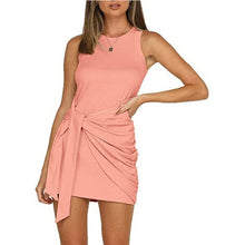 Load image into Gallery viewer, Women Fashion Sleeveless Ruched Drawstring Summer Casual Office - Sophornlilly