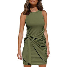 Load image into Gallery viewer, Women Fashion Sleeveless Ruched Drawstring Summer Casual Office - Sophornlilly