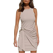 Load image into Gallery viewer, Women Fashion Sleeveless Ruched Drawstring Summer Casual Office - Sophornlilly