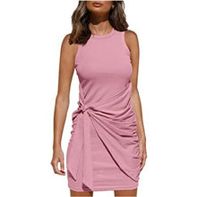 Load image into Gallery viewer, Women Fashion Sleeveless Ruched Drawstring Summer Casual Office - Sophornlilly