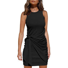 Load image into Gallery viewer, Women Fashion Sleeveless Ruched Drawstring Summer Casual Office - Sophornlilly