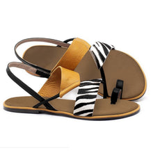 Load image into Gallery viewer, Women Flat Heel Flip flops Slip on Sandals Casual Sandals Beach