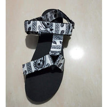 Load image into Gallery viewer, Women Flat Sandals Bandana Shoes Summer Outdoor Beach Shoes Open Toe - Sophornlilly