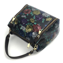 Load image into Gallery viewer, Genuine Leather Handbag Top Handle Shoulder Messenger Bag