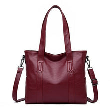 Load image into Gallery viewer, Women Genuine Leather Shoulder Bag Casual Tote Bag Soft Sheepskin