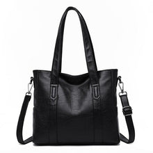 Load image into Gallery viewer, Women Genuine Leather Shoulder Bag Casual Tote Bag Soft Sheepskin