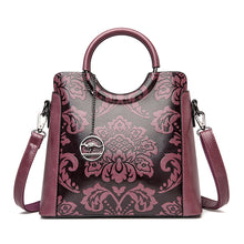 Load image into Gallery viewer, Print Flower Tote Bag Large