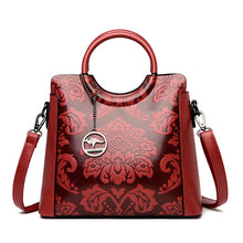 Load image into Gallery viewer, Print Flower Tote Bag Large