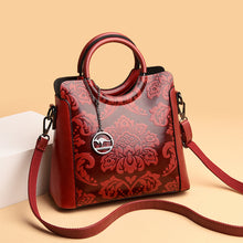Load image into Gallery viewer, Print Flower Tote Bag Large