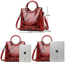Load image into Gallery viewer, Print Flower Tote Bag Large