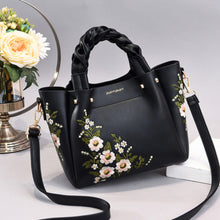 Load image into Gallery viewer, Floral Pu Leather Small Hand Bag