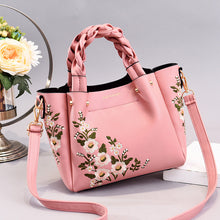 Load image into Gallery viewer, Floral Pu Leather Small Hand Bag