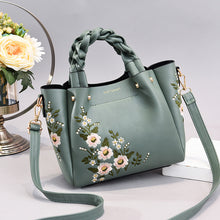 Load image into Gallery viewer, Floral Pu Leather Small Hand Bag