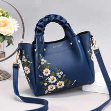 Load image into Gallery viewer, Floral Pu Leather Small Hand Bag