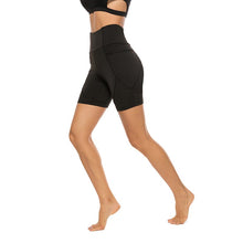 Load image into Gallery viewer, Women High Waist Shorts Elastic Waist Fitness Casual Pocket Short