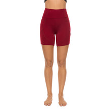 Load image into Gallery viewer, Women High Waist Shorts Elastic Waist Fitness Casual Pocket Short