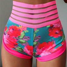 Load image into Gallery viewer, Women High Waist Shorts Summer Booty Print Shorts Sexy Hot Ladies