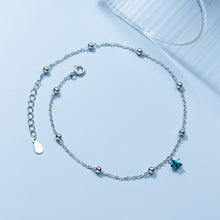 Load image into Gallery viewer, Women Jewelry Silver 925 Blue Stars Ankle