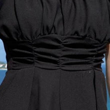 Load image into Gallery viewer, Women Jumpsuit Korean Fashion Clothes Puff Sleeve Square Collar Folds - Sophornlilly