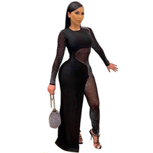 Load image into Gallery viewer, Women Jumpsuits Casual Solid Round Neck Long Sleeves One - Sophornlilly